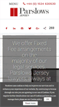 Mobile Screenshot of parslowsjersey.com